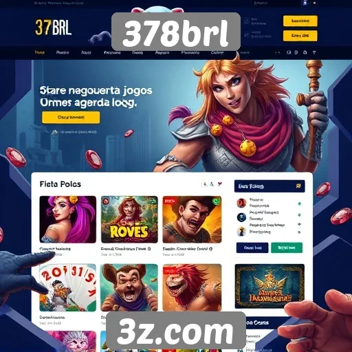 Experiência do usuário no site de jogos 378brl